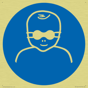 Mandatory: Protect infants eyes with opaque eye protection